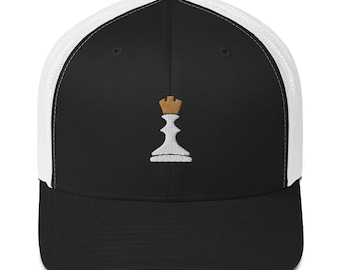 Chess Trucker Hat - Vintage Chess King Logo Baseball Cap