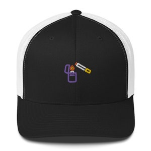 Zippo Trucker Cap: Vintage Zigarette und Zippo Feuerzeug Logo Baseball Cap