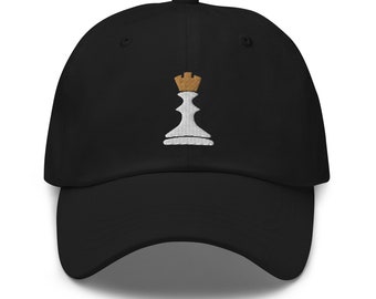Chess Hat - Vintage Chess King Logo Baseball Cap