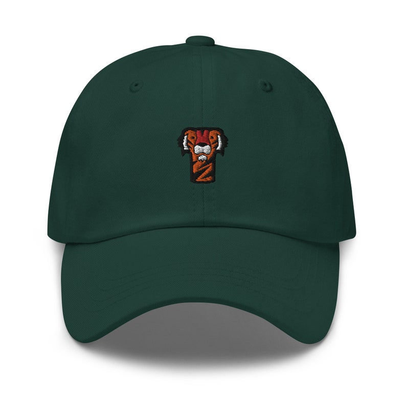 Tiger Frank Hat: Golf Lover Baseball Cap with Tiger Headcover Logo