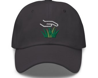 Touch Grass Hat: Embrace the Outdoors Baseball Cap