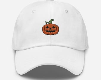 Jack-o-Lantern Hat - Halloween Baseball Cap Cap for Spooky Season