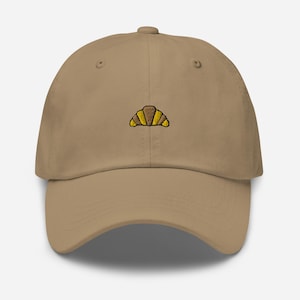 Croissant Hat - Buttered Bread Baseball Cap