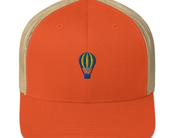 Hot Air Balloon Trucker Hat - Perfect Gift for Adventurers Baseball Cap