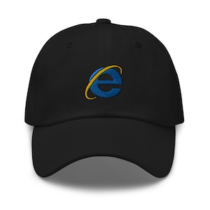 World Wide Web Hat: Vintage Baseball Cap with Early 90s Nostalgia and Flashbacks to the Early Internet Days