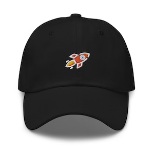 Rocket Ship Hat - Trendy Baseball Cap for Space Enthusiasts