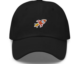 Rocket Ship Hat - Trendy Baseball Cap for Space Enthusiasts