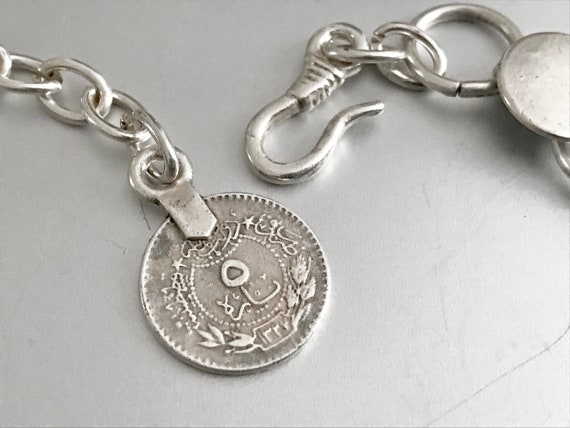 Vintage Egyptian  Statement Necklace / Egypt / Co… - image 5