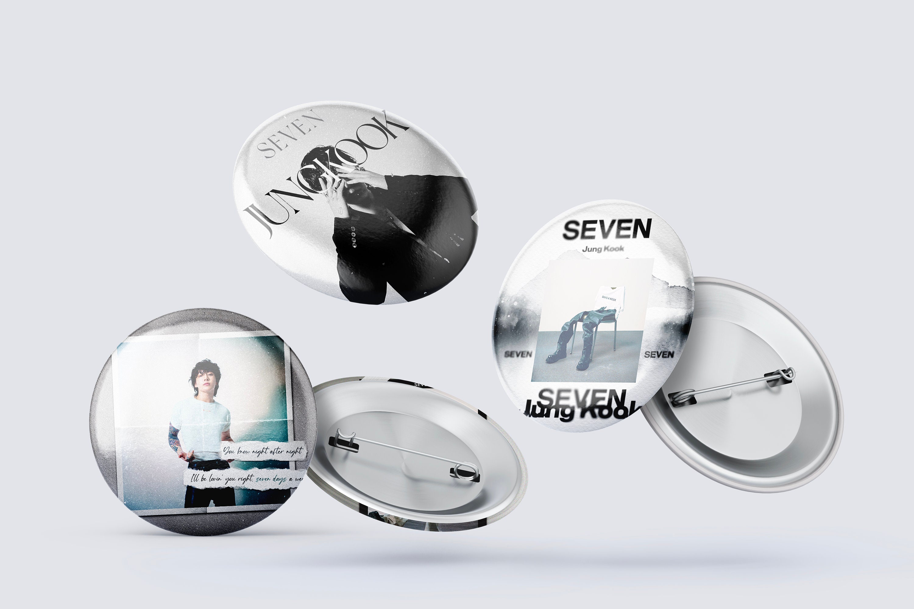 Bts Pin Button - Etsy