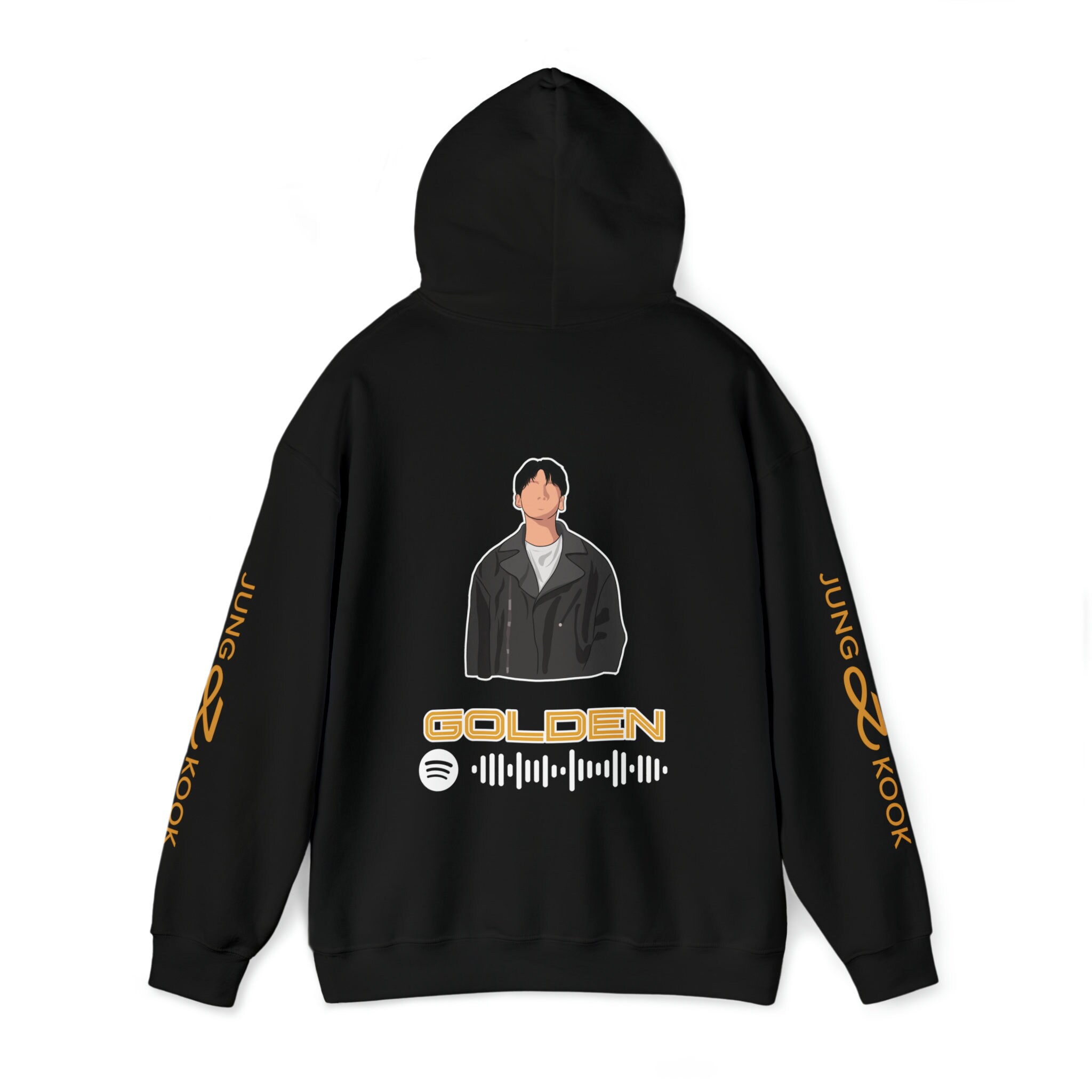 Golden Hoodie Sweatshirt: BTS Jungkook Inspired - Cozy ARMY
