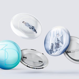Jungkook 3D Album Button Pin JPEG PNG PDF