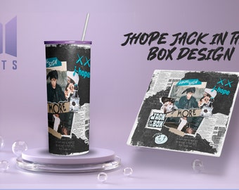 BTS JHope Jack in the Box Plantilla Sublimación Archivo Digital