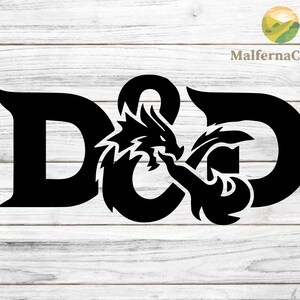 Adesivo decalque de vinil D&D