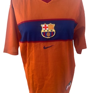 Nike vintage fc barcelona football shirt size M