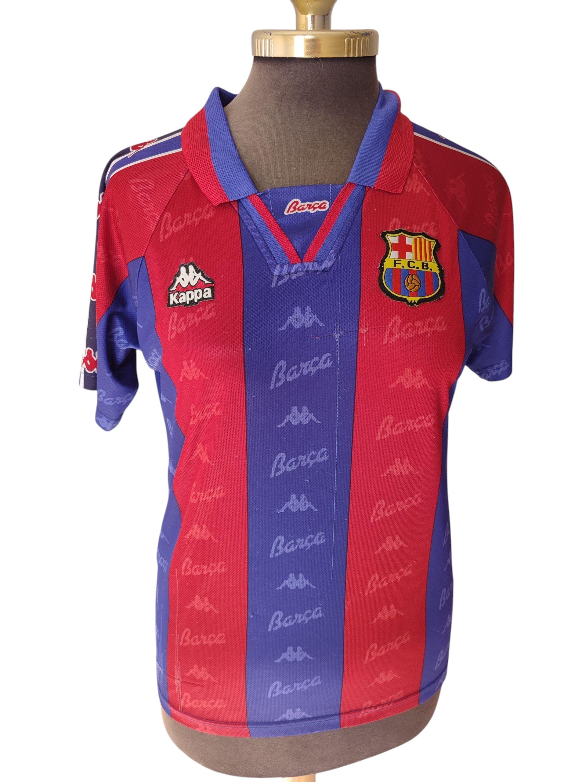 kappa Barça バルセロナ シャツ 90s FC Barcelona 1992 - 1995 Home football shirt jersey Kappa