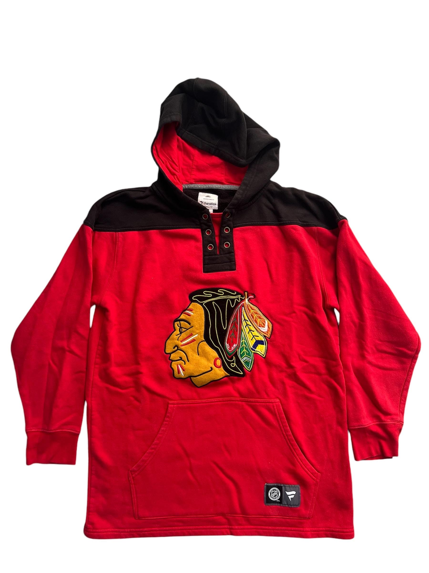 Men's blackhawks hoodie hotsell