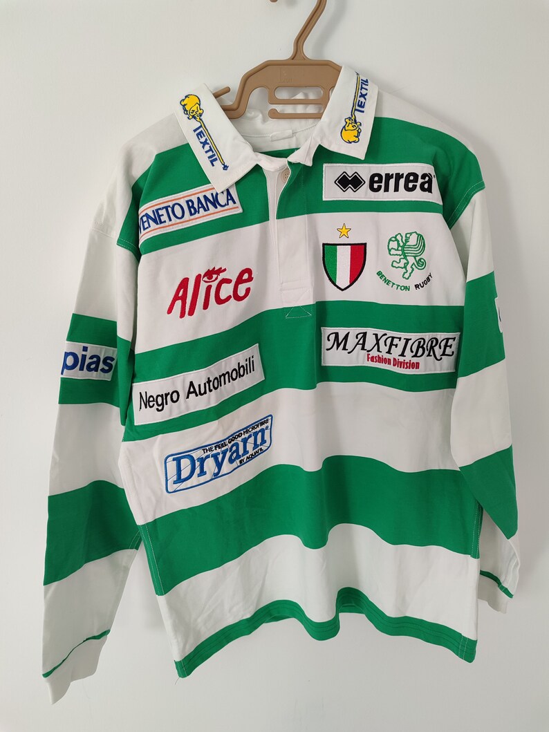 20052006 Rugby Treviso Player No 10 Rugby Union Shirt Large