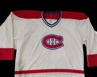 Vintage Montreal CCM Canadian Ice Hockey Jersey Size XL