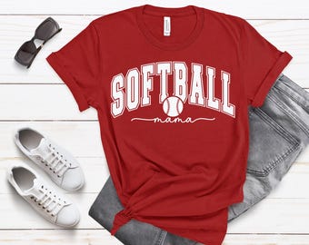 Simple softball mama shirt, softball moms, gifts for softball moms, team mom shirts, game day shirt, softball shirts, softball, mom gifts