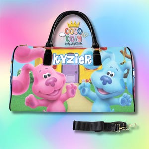 Custom Blues Clues Character Travel Duffel Bag