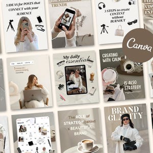 Instagram-Vorlagen, Social-Media-Kit, Instagram-Branding für Content-Creator, Instagram-Posts, Digitales Marketing, IG-Vorlagen, UGC