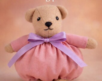 Teddy Bär Schnittmuster, DIY-Plüschtier (PDF)