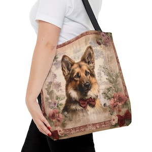 初売り旅行 German Shepherd Etsy - Tote トートバッグ