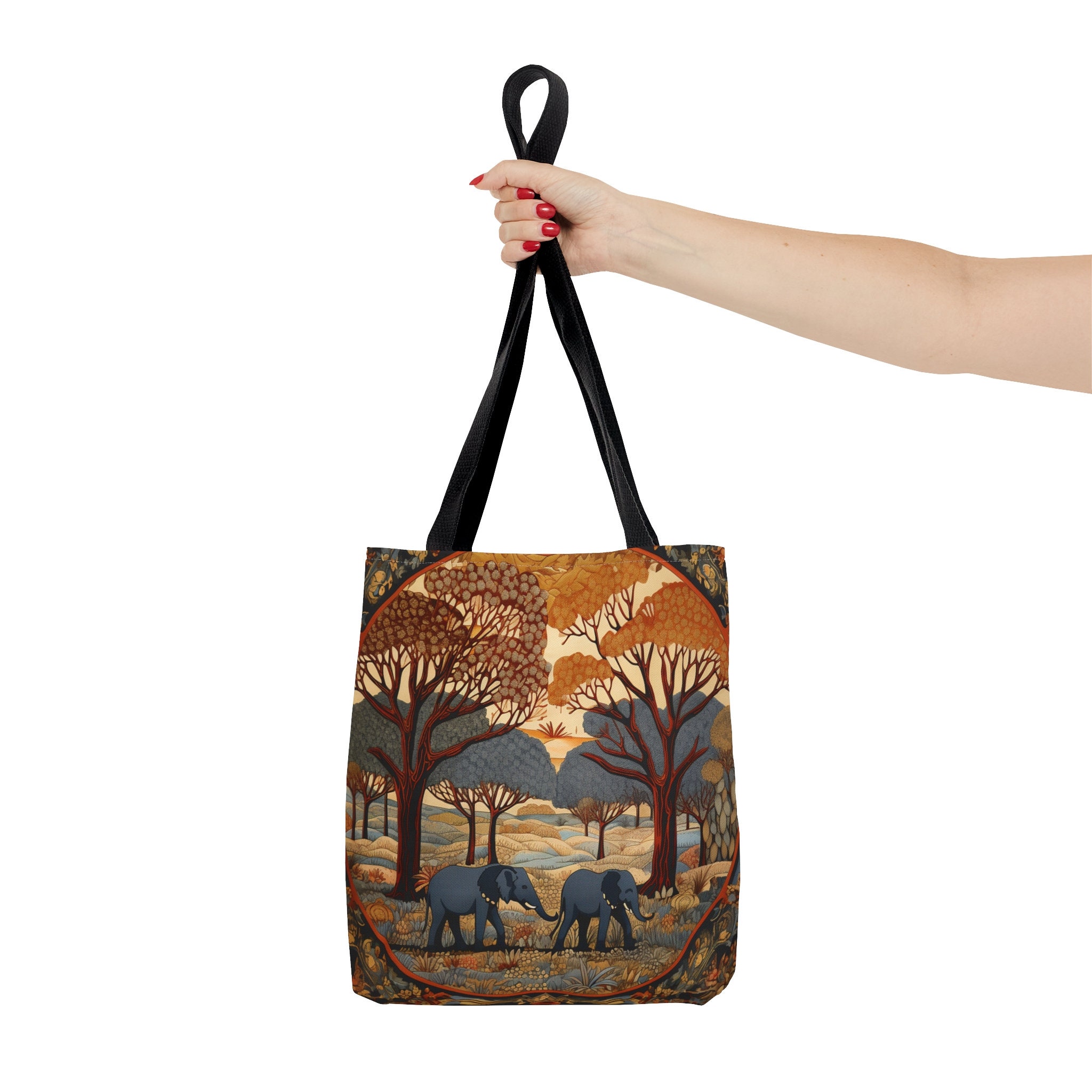 African Safari Embellished Tote