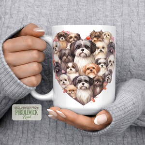 Shih Tzu Mug, Dog Mug, Coffee Mug, Coffee Cup, Shih Tzu Mom Gift, PRM0058, Shih Tzu Lover Gift