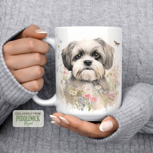 Shih Tzu Mug, Dog Mug, Coffee Mug, Coffee Cup, Shih Tzu Mom Gift, PRM0071, Shih Tzu Lover Gift