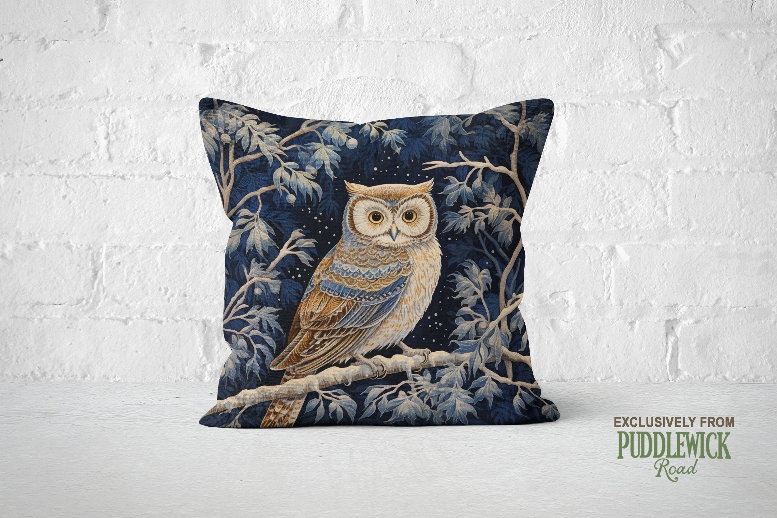 Embroidered Owl Throw Pillow Covers 18X18 Farmhouse Decorative for Living  Room Outdoor Pillows for Patio Furniture Throw Pillows for Couch cojines  decorativos p…