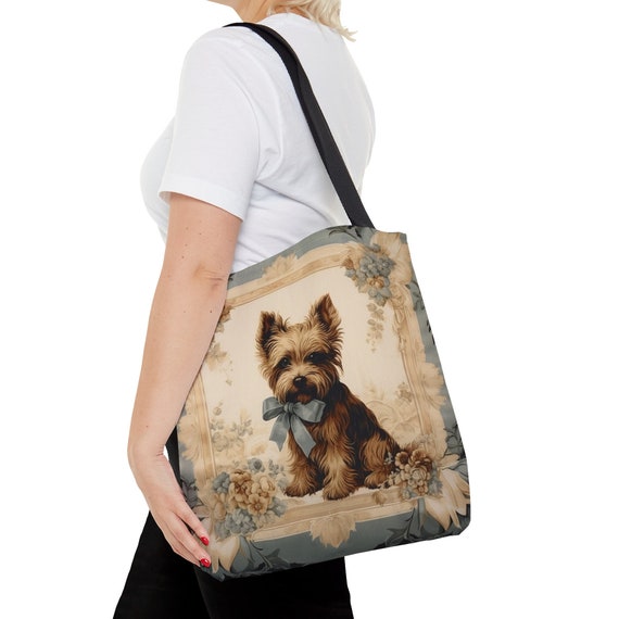 Biewer Terrier Shoulder Bag - Tan Biewer Terrier Shoulder Bag - Tan