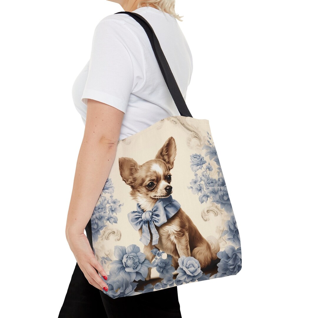 Chihuahua Pattern Print Backpack