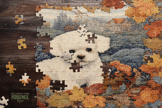 Bichon Frise Jigsaw Puzzle - 252 pcs Bichon Frise Jigsaw Puzzle - 252 pcs