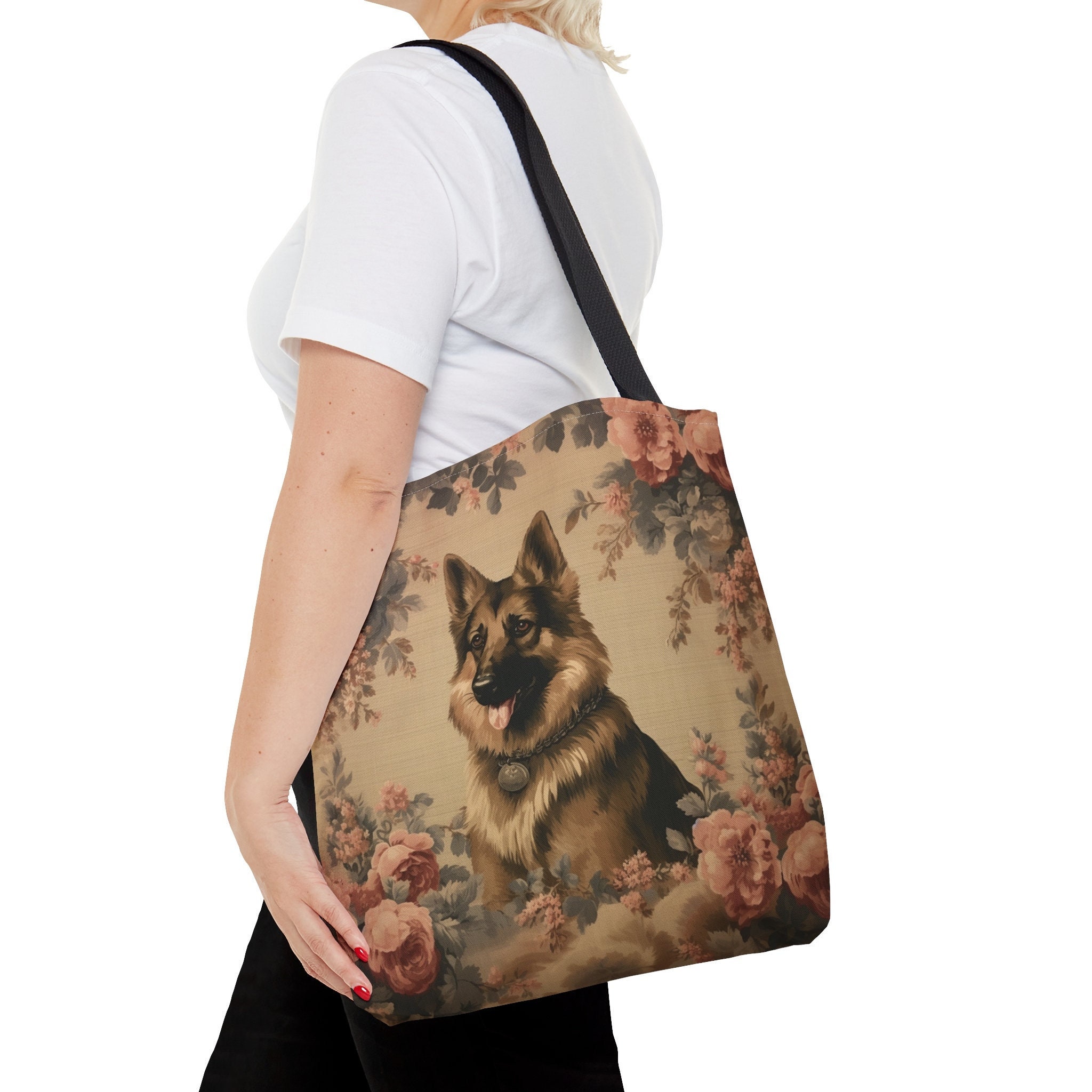 German Shepherd Shoulder Bag - Tan German Shepherd Shoulder Bag - Tan