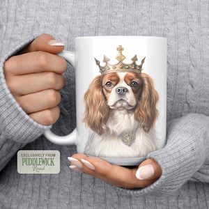 Cavalier King Charles Spaniel Tasse: Königliches Hundemama Geschenk