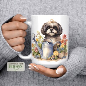 Shih Tzu Mug, Dog Mug, Coffee Mug, Coffee Cup, Shih Tzu Mom Gift, PRM0059, Shih Tzu Lover Gift