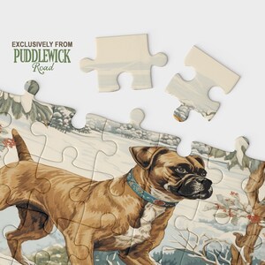 Boxer Puzzle Etsy