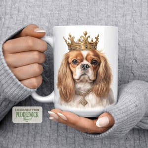 Cavalier King Charles Spaniel-Tasse: Cavie Mom Kaffeetasse