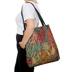 Canvas Tote Bag - Jungle Flower main image 1