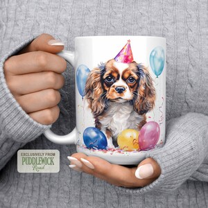 Cavalier King Charles Spaniel Geburtstagstasse: Hundeliebhaber Geschenk
