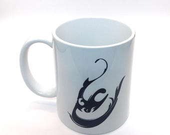 Ali Mug, Persian coffee mug, Persian 12 oz mug, 12 oz coffee mug, Nowruz gift, ceramic Persian mug, Persian ceramic mug