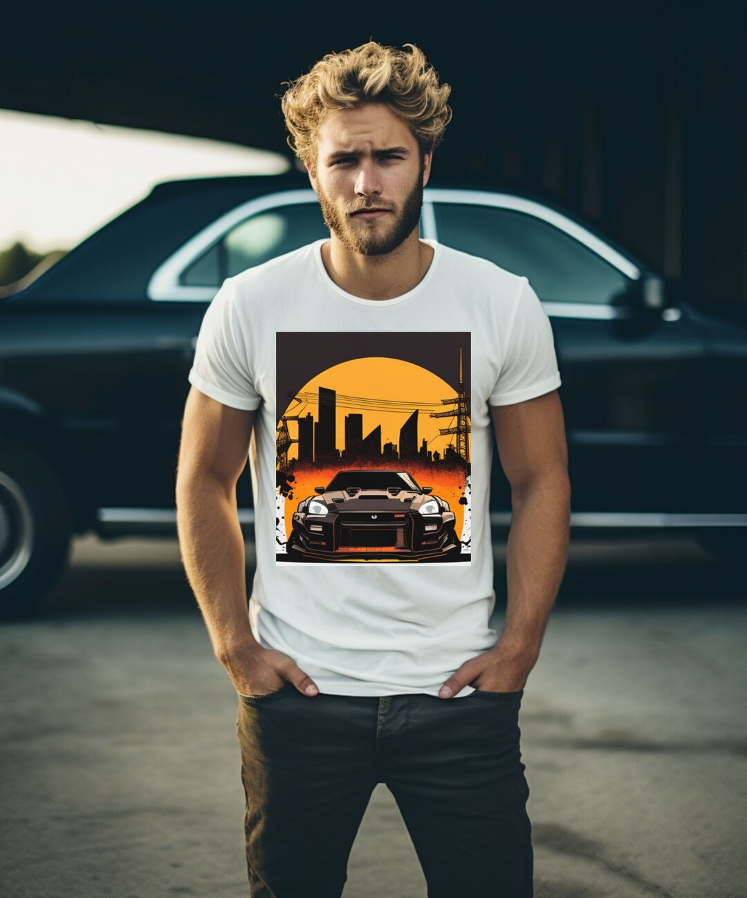 JDM Enthusiast Tshirt Japanese Car Lover Tee Customizable Name Shirt