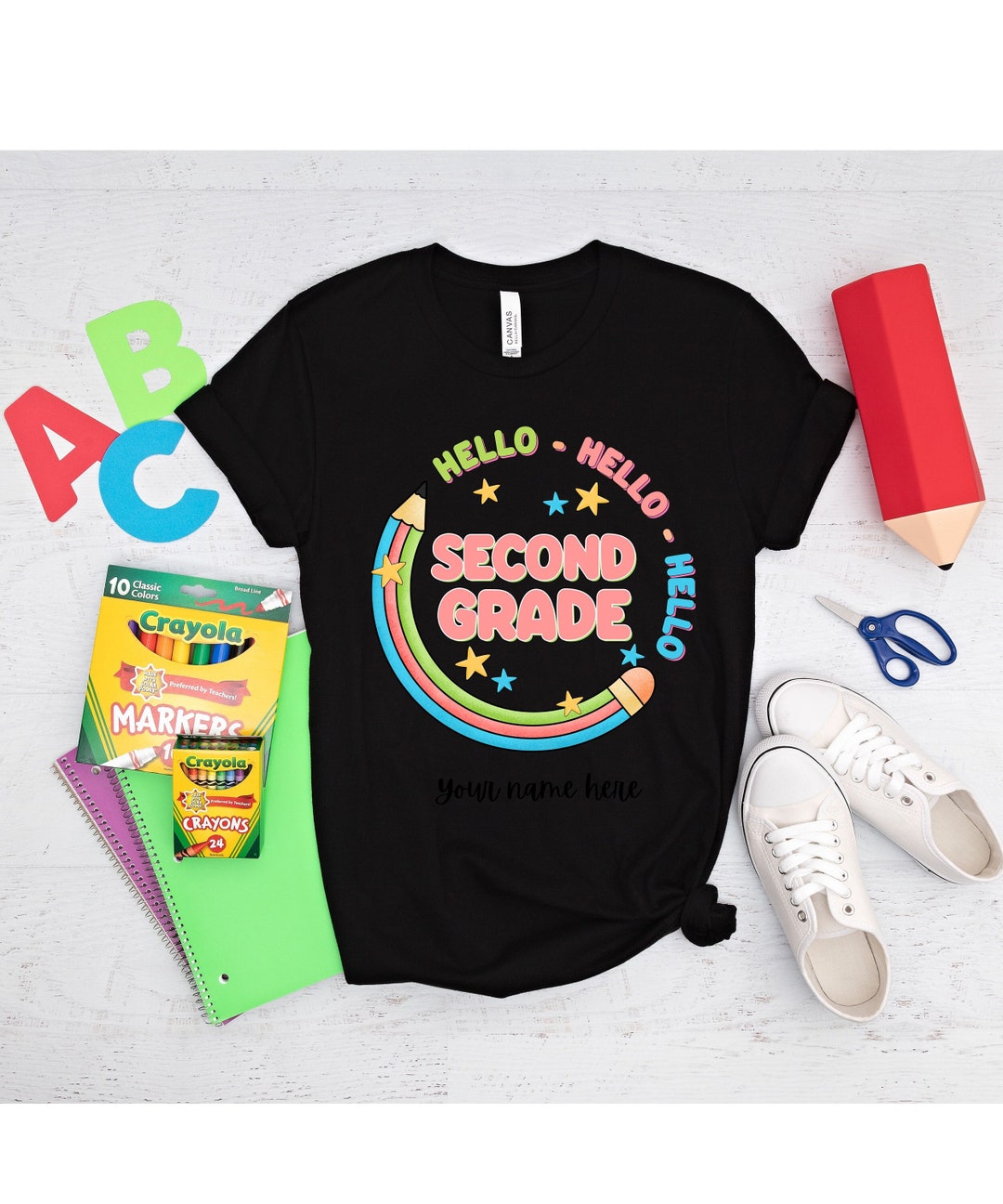 Stylish Custom Teacher Tshirts Unique Designs for Educators Etsy