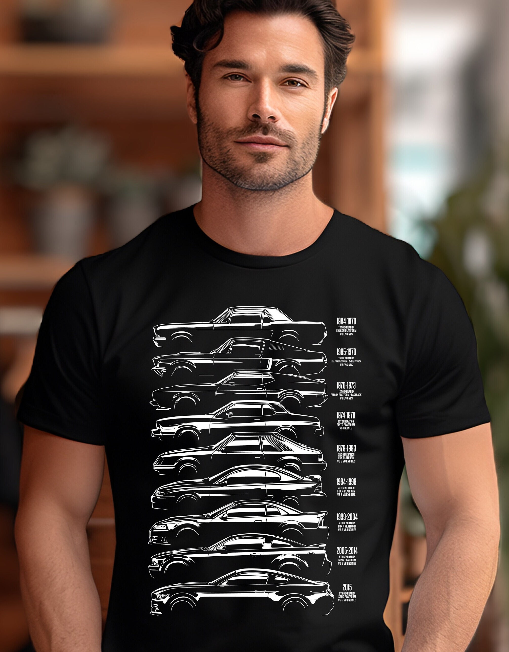 Ford Mustang Shirt - Etsy