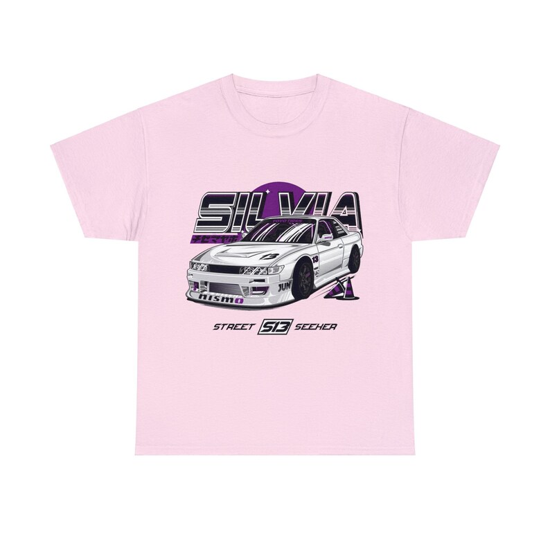 Wicked Metal 240sx T-Shirt - Tuner Car, Street Racing Tee, Heavyweight 6.0oz Cotton