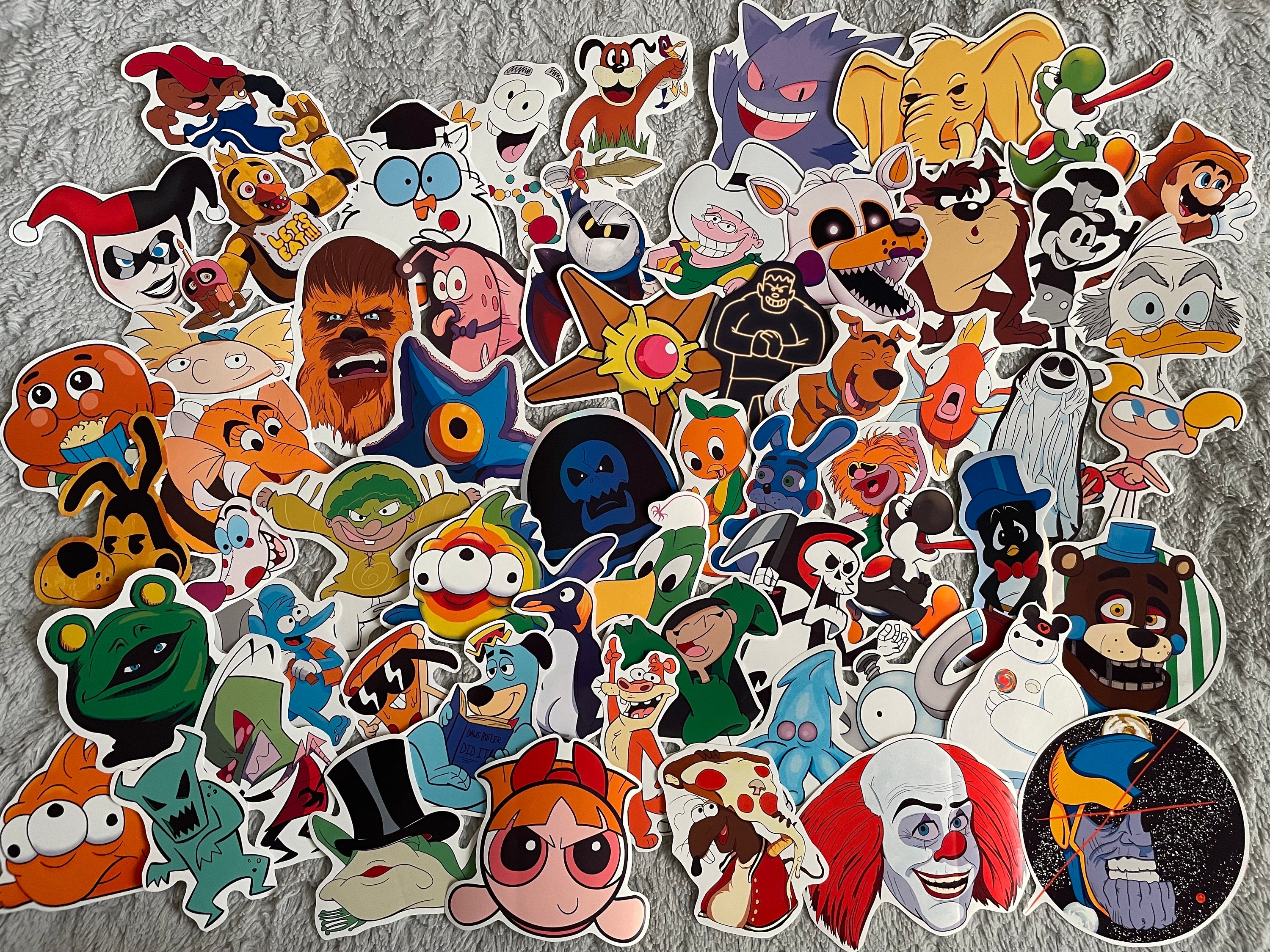 Random Skin Sticker Random Sticker Pack - Etsy