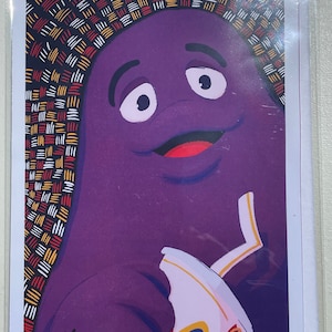 Grimace Art Print