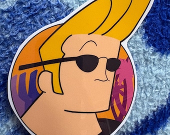 Johnny Bravo Sticker