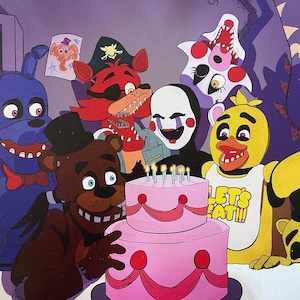 Five Nights at Freddy’s 10th Anniversary Poster